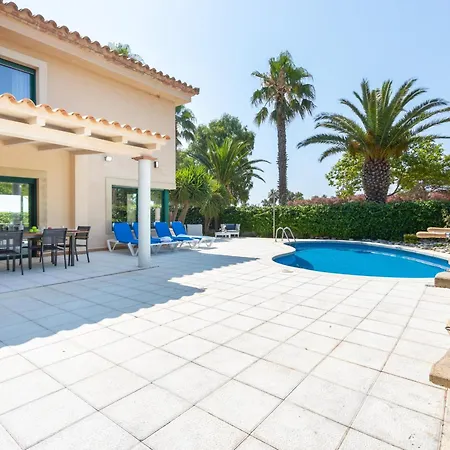 Casa De Lujo En Primera Linea: Piscina, A/a, Wi-fi, Barbacoa, Jardin, 50m De La Playa. - Es-89-113 Tatil Evi