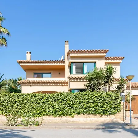 Casa De Lujo En Primera Linea: Piscina, A/a, Wi-fi, Barbacoa, Jardin, 50m De La Playa. - Es-89-113 Holiday home