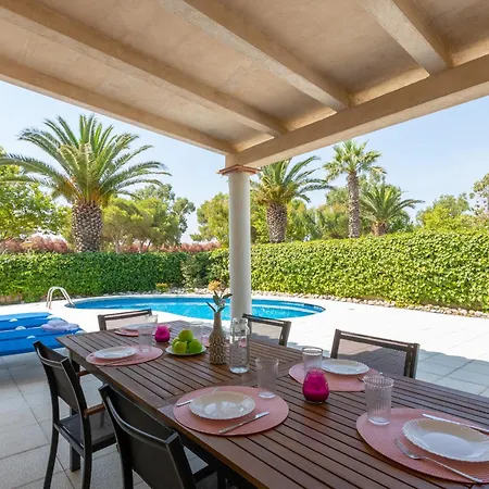 Casa De Lujo En Primera Linea: Piscina, A/a, Wi-fi, Barbacoa, Jardin, 50m De La Playa. - Es-89-113